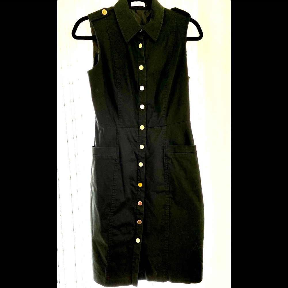 Calvin Klein black sleeveless dress size 6
